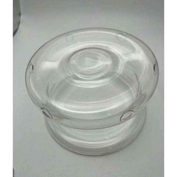 Vtg Villeroy & Boch Rooster Design Fondue Pot With Glass Insert & Lid Porcelain - Picture 15 of 16